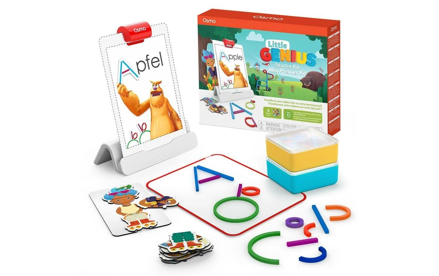 Osmo Little Genius Starter Kit Pour IPad, Base Incluse D Multicolore - Appareils Photo Compacts 2 Osmo Little Genius Starter Kit Pour IPad, Base Incluse D Multicolore - Appareils Photo Compacts – Image 2