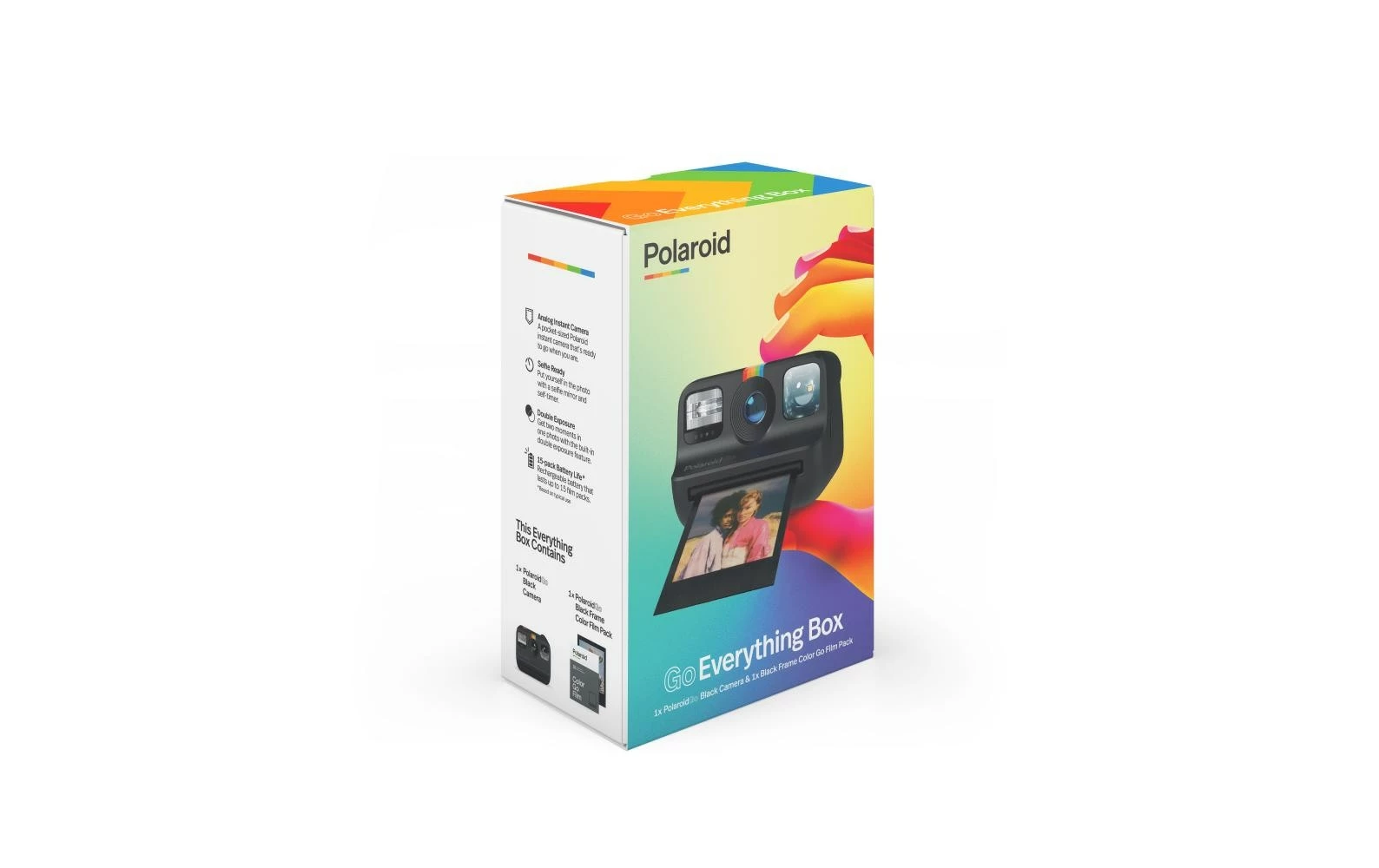Polaroid Appareils Photo Everything Box Go Black Noir - Appareil Photo Instantané 2 Polaroid Appareils Photo Everything Box Go Black Noir - Appareil Photo Instantané – Image 2