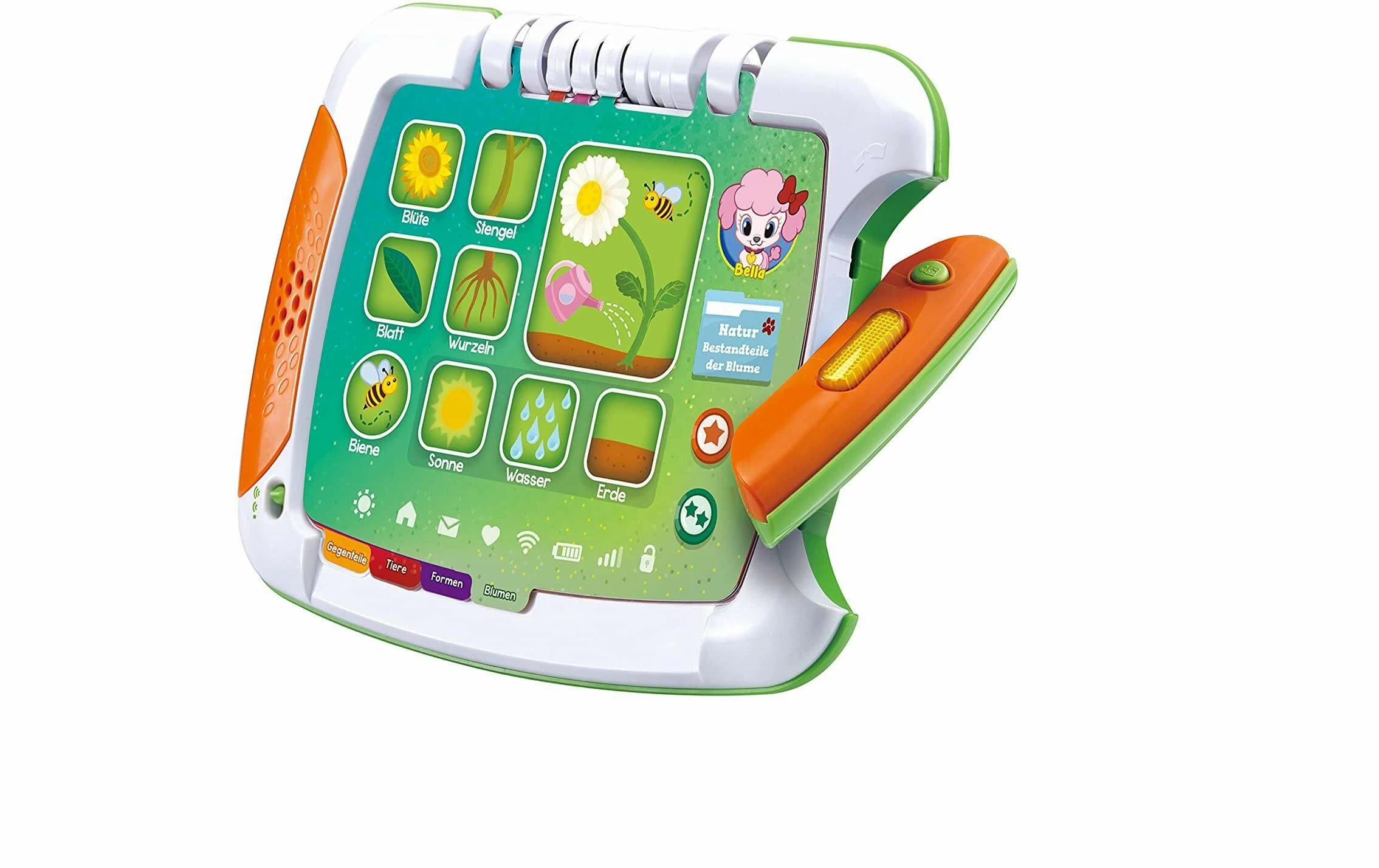 Vtech Livre éducatif Lern- Und Geschichtentablet Vert/Orange/Blanc - Appareils Photo Compacts 3 Vtech Livre éducatif Lern- Und Geschichtentablet Vert/Orange/Blanc - Appareils Photo Compacts – Image 3