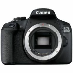Canon EOS 2000D Body - 24.10 Mpx, APS-C/DX - Appareils Reflex
