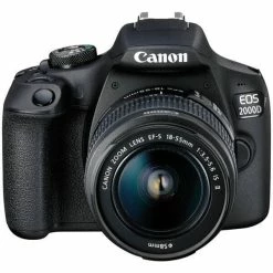 Canon EOS 2000D / 18-55mm - 24.10 Mpx, APS-C/DX - Appareils Reflex