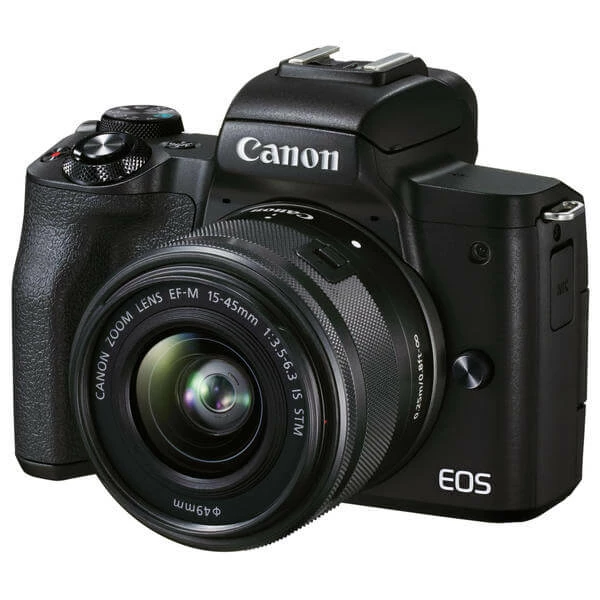 Canon EOS M50 Mark II/15-45mm Black - 24 Mpx, APS-C/DX - Appareils Hybrides 1 Canon EOS M50 Mark II/15-45mm Black - 24 Mpx, APS-C/DX - Appareils Hybrides