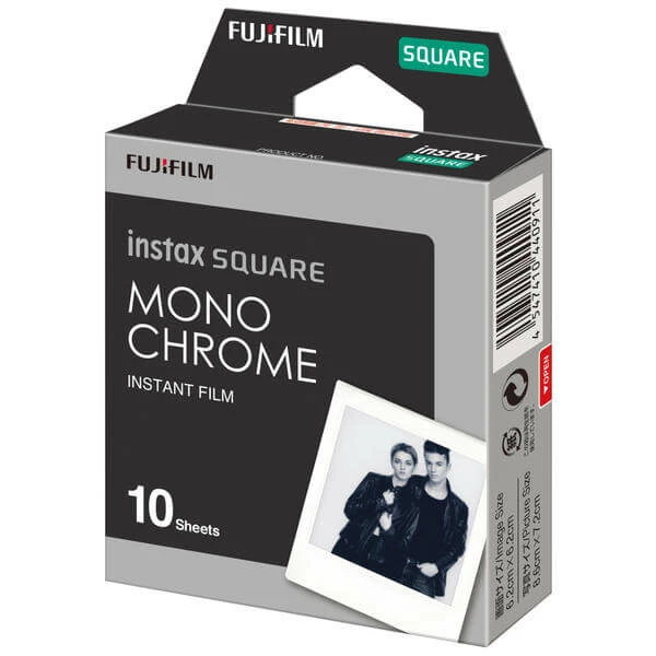 Fujifilm Instax Square Monochrome 10 Fiche - Appareil Photo Instantané 1 Fujifilm Instax Square Monochrome 10 Fiche - Appareil Photo Instantané