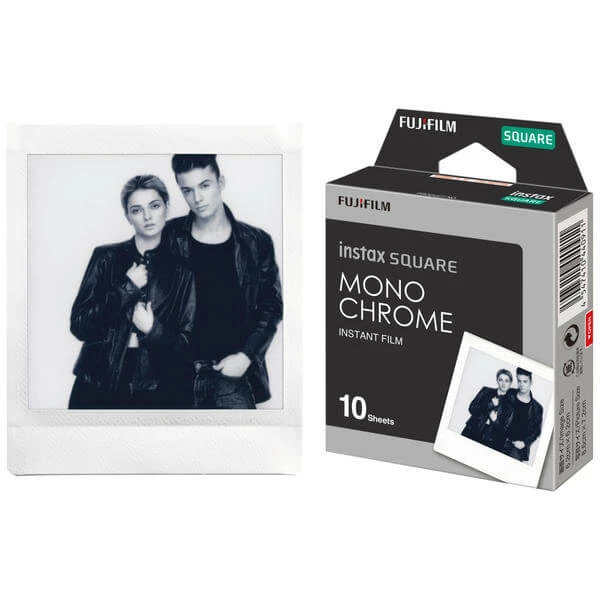 Fujifilm Instax Square Monochrome 10 Fiche - Appareil Photo Instantané 2 Fujifilm Instax Square Monochrome 10 Fiche - Appareil Photo Instantané – Image 2