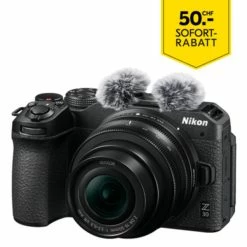 Nikon Z 30 Vlogger Kit DX 16-50mm - 20.90 Mpx, APS-C/DX - Incl. Remise Immédiate - Appareils Hybrides