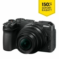 Nikon Z 30 Kit DX 16-50mm + DX 50-250mm VR - 20.90 Mpx, APS-C/DX - Incl. Remise Immédiate - Appareils Hybrides