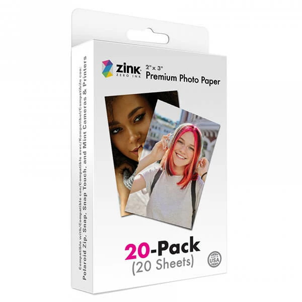 Polaroid Appareil Photo Instantané Film Zinc Premium PhotoPaper 2x3 1 Polaroid Appareil Photo Instantané Film Zinc Premium PhotoPaper 2x3