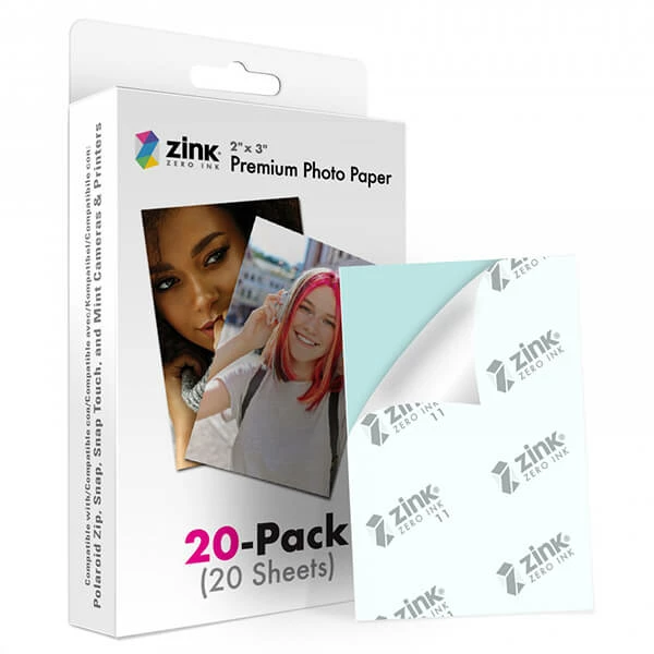 Polaroid Appareil Photo Instantané Film Zinc Premium PhotoPaper 2x3 2 Polaroid Appareil Photo Instantané Film Zinc Premium PhotoPaper 2x3 – Image 2