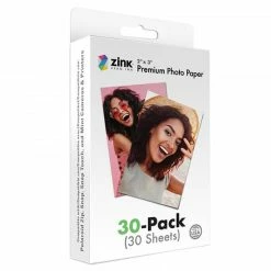 Polaroid Appareil Photo Instantané Papier Photo Premium Film Zinc 2x3