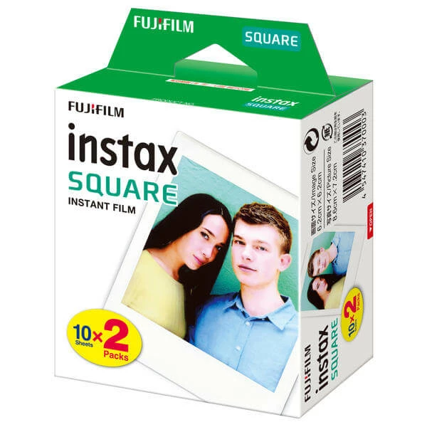 Fujifilm Instax Square Twin 2x10 Photos - Appareil Photo Instantané 1 Fujifilm Instax Square Twin 2x10 Photos - Appareil Photo Instantané