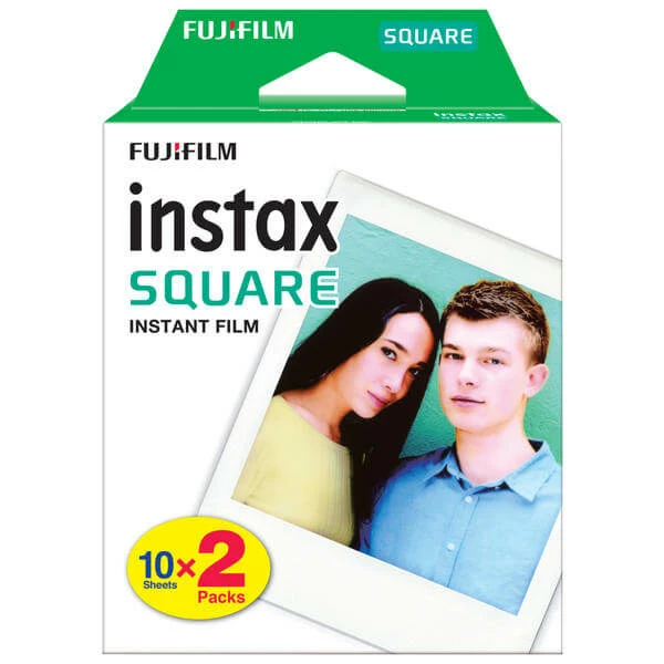 Fujifilm Instax Square Twin 2x10 Photos - Appareil Photo Instantané 2 Fujifilm Instax Square Twin 2x10 Photos - Appareil Photo Instantané – Image 2