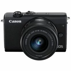 Canon EOS M200/15-45 Black - 24.10 Mpx, APS-C/DX - Appareils Hybrides