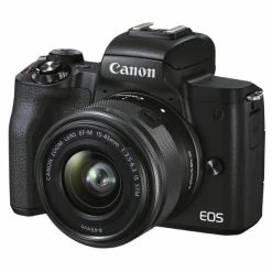 Canon EOS M50 Mark II + 15-45mm Livestream-Kit - 24 Mpx, APS-C/DX - Appareils Hybrides