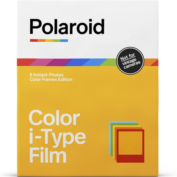 Polaroid Color Film I-Type Color Frames Edition - 8 Photos - Appareil Photo Instantané 1 Polaroid Color Film I-Type Color Frames Edition - 8 Photos - Appareil Photo Instantané
