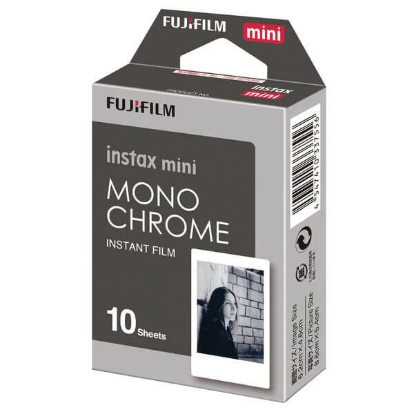 Fujifilm Instax Mini Film Monochrome 10 Photos - Appareil Photo Instantané 1 Fujifilm Instax Mini Film Monochrome 10 Photos - Appareil Photo Instantané