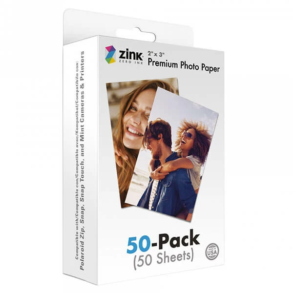 Polaroid Appareil Photo Instantané Film Zinc Premium PhotoPaper 2x3 1 Polaroid Appareil Photo Instantané Film Zinc Premium PhotoPaper 2x3