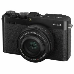 Fujifilm X-E4 / XF 27mm/2.8 Black - 26.10 Mpx, APS-C/DX - Appareils Hybrides