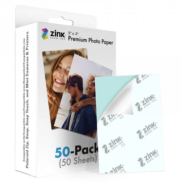 Polaroid Appareil Photo Instantané Film Zinc Premium PhotoPaper 2x3 2 Polaroid Appareil Photo Instantané Film Zinc Premium PhotoPaper 2x3 – Image 2