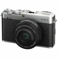 Fujifilm X-E4 / XF 27mm/2.8 Silver - 26.10 Mpx, APS-C/DX - Appareils Hybrides