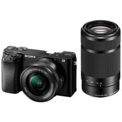 Sony Alpha 6100 / 16-50+55-210 Kit - 24.20 Mpx, APS-C/DX - Appareils Hybrides