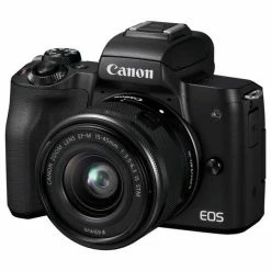 Canon EOS M50/15-45IS STM Kit Black 2680C012 - Appareils Hybrides