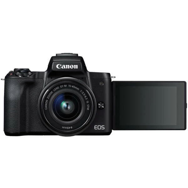 Canon EOS M50/15-45IS STM Kit Black 2680C012 - Appareils Hybrides 3 Canon EOS M50/15-45IS STM Kit Black 2680C012 - Appareils Hybrides – Image 3