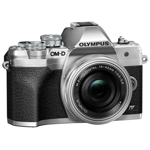 Olympus E-M10 Mark IV / 14-42mm Pancake Silver - 20 Mpx, Micro Four Third - Appareils Hybrides 1 Olympus E-M10 Mark IV / 14-42mm Pancake Silver - 20 Mpx, Micro Four Third - Appareils Hybrides