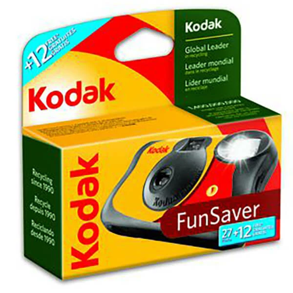 Kodak Fun Saver Flash 27+12 Exp. 800 ISO - Appareils Photo Analogiques 1 Kodak Fun Saver Flash 27+12 Exp. 800 ISO - Appareils Photo Analogiques