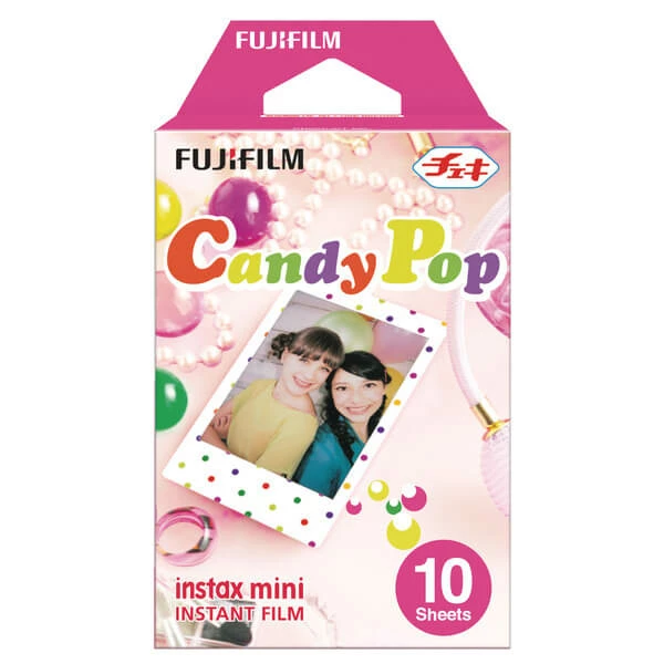 Fujifilm Instax Mini Film Candy Pop 10 Photos - Appareil Photo Instantané 1 Fujifilm Instax Mini Film Candy Pop 10 Photos - Appareil Photo Instantané