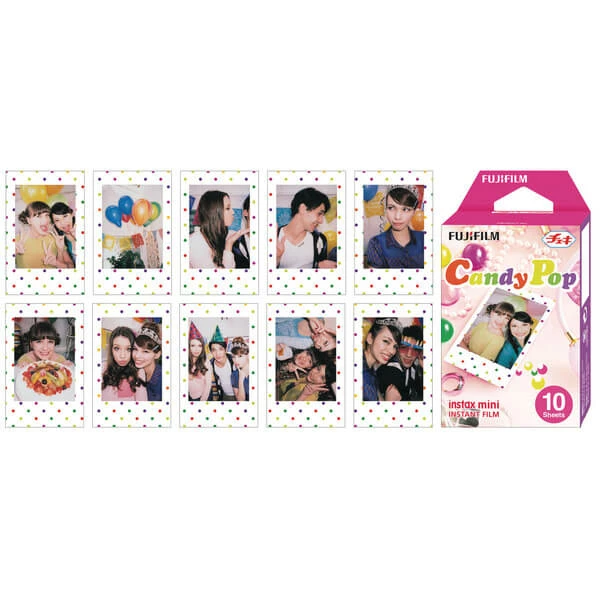 Fujifilm Instax Mini Film Candy Pop 10 Photos - Appareil Photo Instantané 2 Fujifilm Instax Mini Film Candy Pop 10 Photos - Appareil Photo Instantané – Image 2