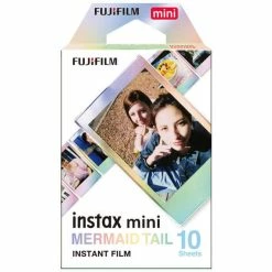 Fujifilm Instax Mini Film Mermaid Tail 10 Photos - Appareil Photo Instantané