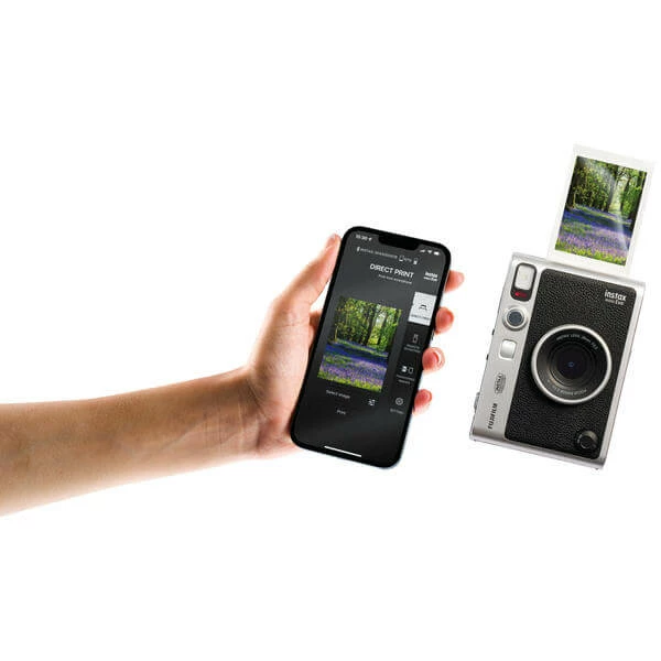 Fujifilm Instax Mini Evo Black - Appareil Photo Instantané 2 Fujifilm Instax Mini Evo Black - Appareil Photo Instantané – Image 2