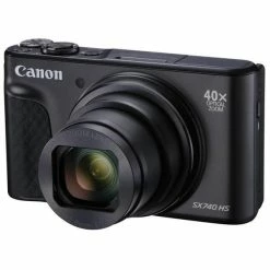 Canon Powershot SX740HS Black - 24-960mm, 20.30 Mpx, 1/2,3'' - Appareils Photo Compacts