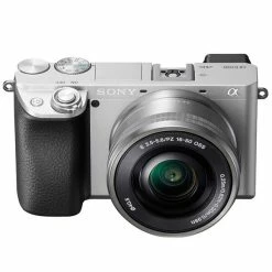 Sony Alpha 6100 / 16-50mm Silver - 24.20 Mpx, APS-C/DX - Appareils Hybrides