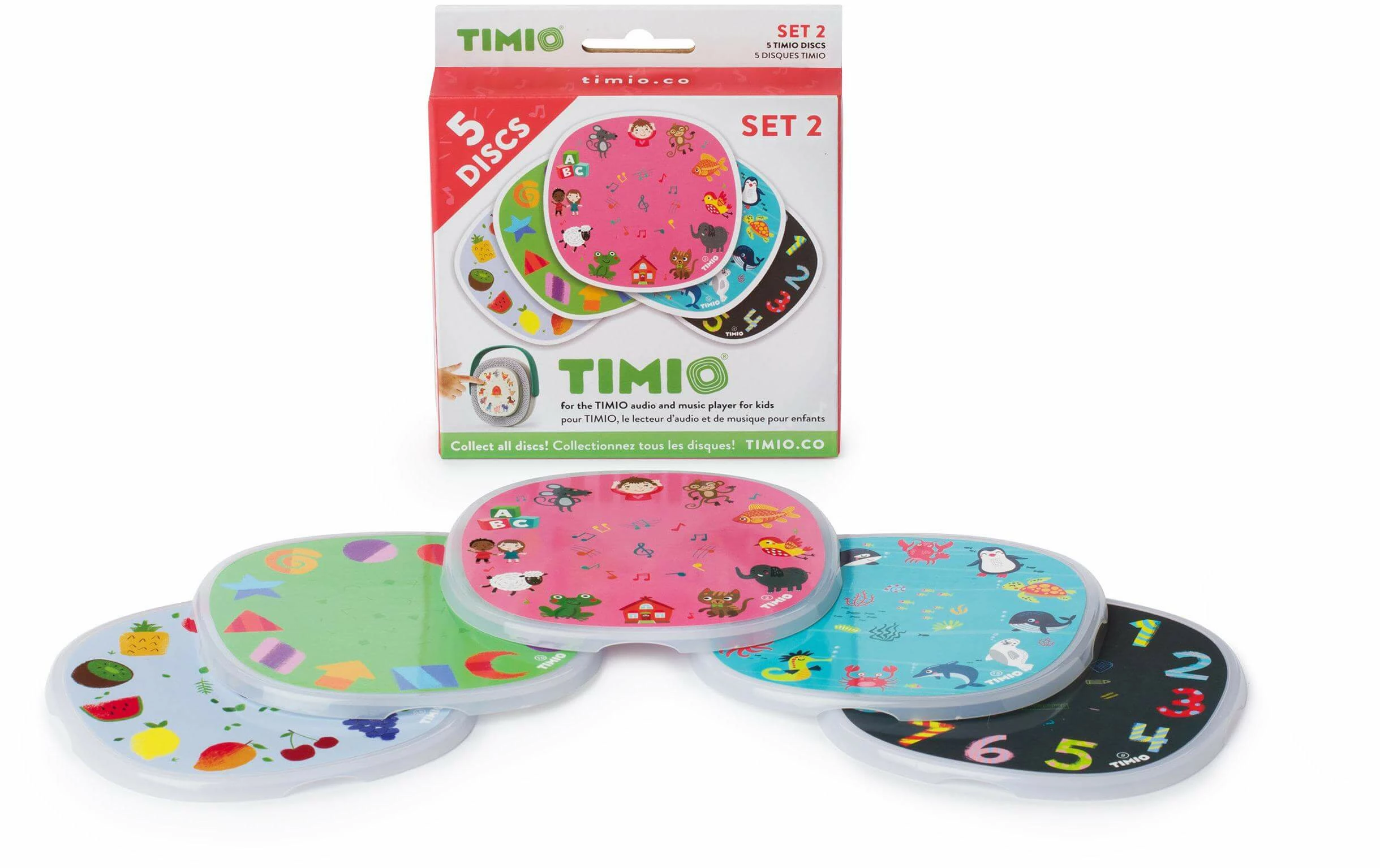 Timio Set De 5 Disques Audio Set 2 - Appareils Photo Compacts 1 Timio Set De 5 Disques Audio Set 2 - Appareils Photo Compacts