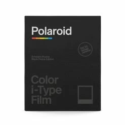 Polaroid Film Instantané Color I-Type Film – Black Frame Edition - Appareil Photo Instantané