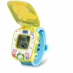 Vtech Smart Watch L'horloge D'apprentissage De Peppa Bleu/Jaune - Appareils Photo Compacts