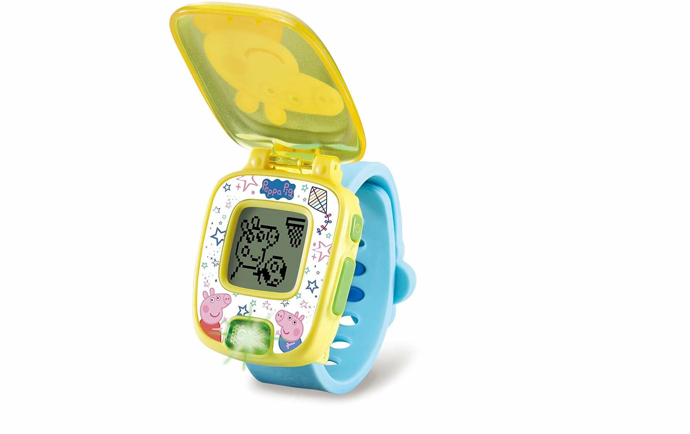 Vtech Smart Watch L'horloge D'apprentissage De Peppa Bleu/Jaune - Appareils Photo Compacts 1 Vtech Smart Watch L'horloge D'apprentissage De Peppa Bleu/Jaune - Appareils Photo Compacts