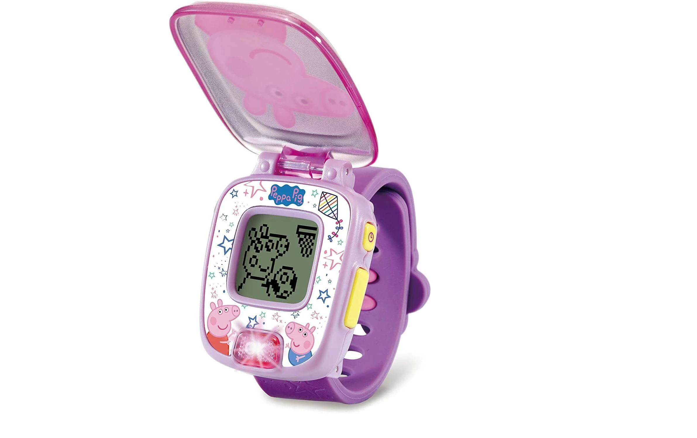 Vtech Smart Watch L'horloge D'apprentissage De Peppa Rose/Violet - Appareils Photo Compacts 1 Vtech Smart Watch L'horloge D'apprentissage De Peppa Rose/Violet - Appareils Photo Compacts