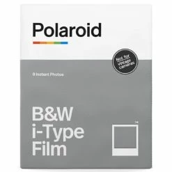 Polaroid Film Instantané I-Type B&W 8 Photos - Appareil Photo Instantané