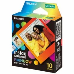 Fujifilm Instax Square Rainbow 10 Pièces - Appareil Photo Instantané