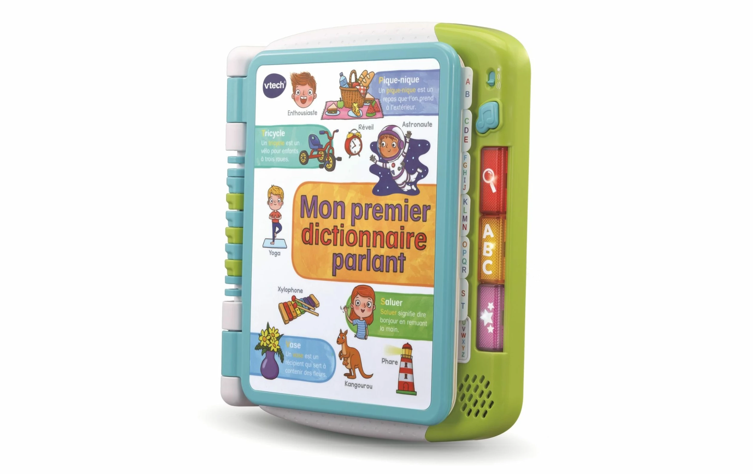 Vtech Mon Premier Dictionnaire Parlant -FR- Vert/Bleu Clair/Blanc - Appareils Photo Compacts 1 Vtech Mon Premier Dictionnaire Parlant -FR- Vert/Bleu Clair/Blanc - Appareils Photo Compacts