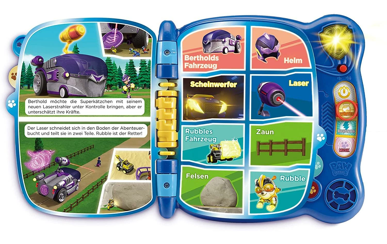 Vtech Livre éducatif Mighty Pups Super Paws Bleu - Appareils Photo Compacts 2 Vtech Livre éducatif Mighty Pups Super Paws Bleu - Appareils Photo Compacts – Image 2