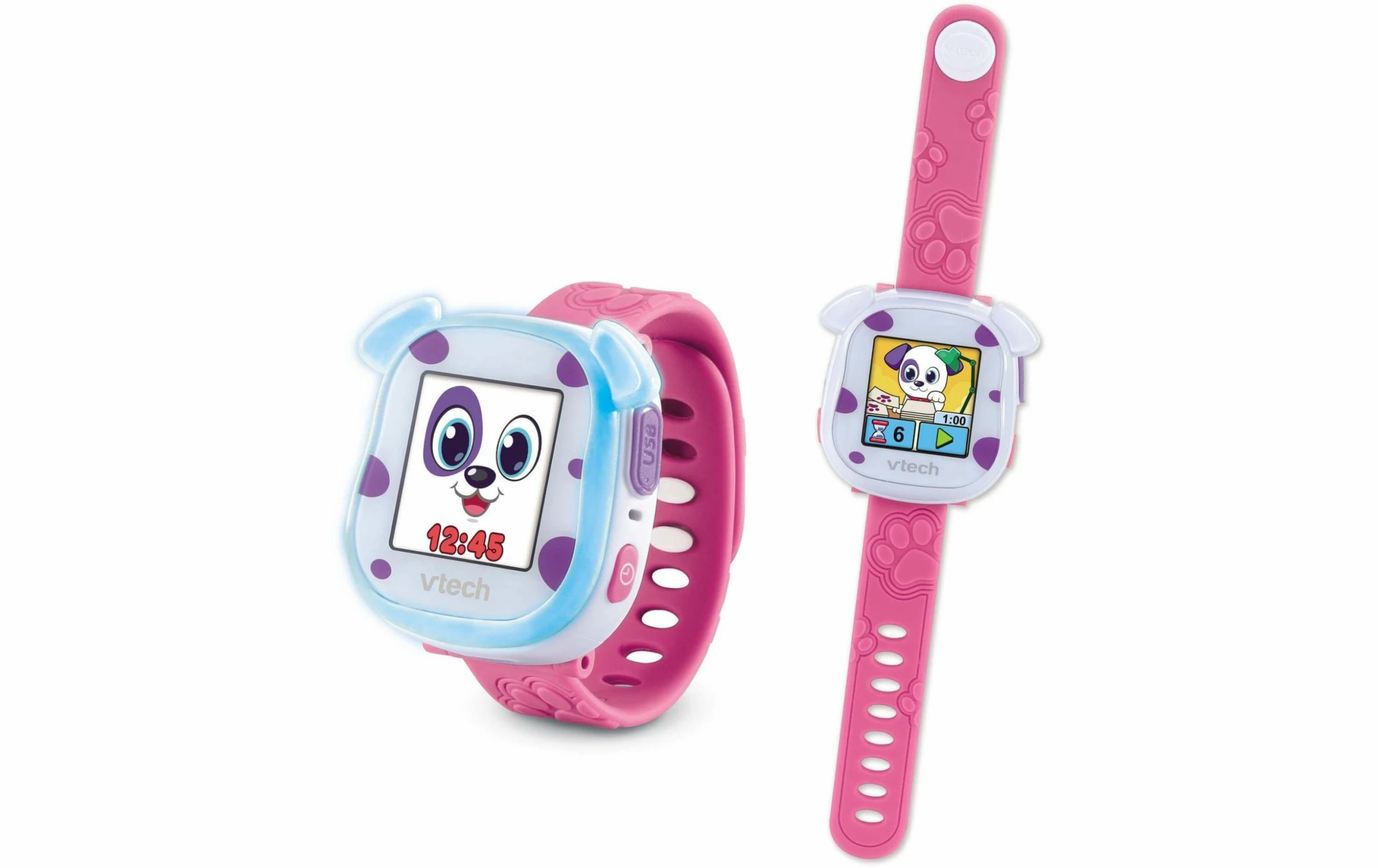 Vtech Kidiwatch (chien Rose) -FR- - Appareils Photo Compacts 2 Vtech Kidiwatch (chien Rose) -FR- - Appareils Photo Compacts – Image 2